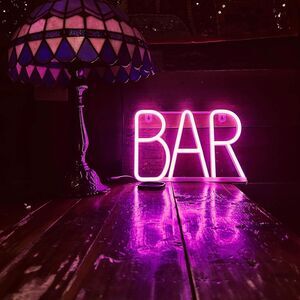 Neon Bar Signs For Home Bar, Led Party Wall , Man Cave  NWT